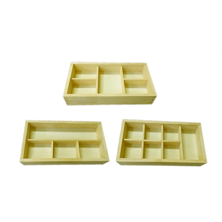 Sorting Tray (3 compartments) – Manine Montessori